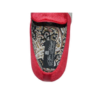 Men Formal shoes After midnight Velvet silver Crystal Slip on 6715 Red/Silver - J.Valintin Men's Wear Legend - 35