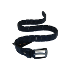 Men Genuine Leather Belt PIERO ROSSI Turkey Crocodile print Hand Stitch #69 navy - J.Valintin Men's Wear Legend - 97485