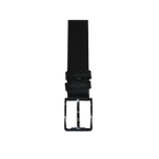 Men Genuine Leather Belt PIERO ROSSI Turkey Full Grain Hand Stitch 301 Black - J.Valintin Men's Wear Legend - 97347
