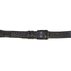 Men Genuine Leather Belt PIERO ROSSI Turkey Soft Crocodile print 1014 Gray - J.Valintin Men's Wear Legend - 97383