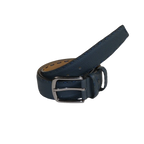 Men Genuine Leather Belt PIERO ROSSI Turkey Soft Full Grain Hand Stitch 301 Navy - J.Valintin Men's Wear Legend - 97353