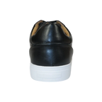 Men Harrison Myles Sneaker Dress Shoes Soft Comfort Lace Cushioned S2111 Black - J.Valintin Men's Wear Legend - 99046