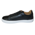 Men Harrison Myles Sneaker Dress Shoes Soft Comfort Lace Cushioned S2111 Black - J.Valintin Men's Wear Legend - 99046