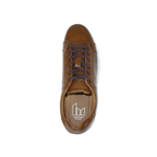 Men Harrison Myles Sneaker Dress Shoes Soft Comfort Lace Cushioned S2111 Cognac - J.Valintin Men's Wear Legend - 99054