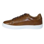 Men Harrison Myles Sneaker Dress Shoes Soft Comfort Lace Cushioned S2111 Cognac - J.Valintin Men's Wear Legend - 99054