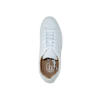 Men Harrison Myles Sneaker Dress Shoes Soft Comfort Lace Cushioned S2111 White - J.Valintin Men's Wear Legend - 99062