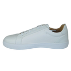 Men Harrison Myles Sneaker Dress Shoes Soft Comfort Lace Cushioned S2111 White - J.Valintin Men's Wear Legend - 99062