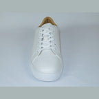 Men Harrison Myles Sneaker Dress Shoes Soft Comfort Lace Cushioned S2111 White - J.Valintin Men's Wear Legend - 99062