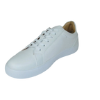Men Harrison Myles Sneaker Dress Shoes Soft Comfort Lace Cushioned S2111 White - J.Valintin Men's Wear Legend - 99062