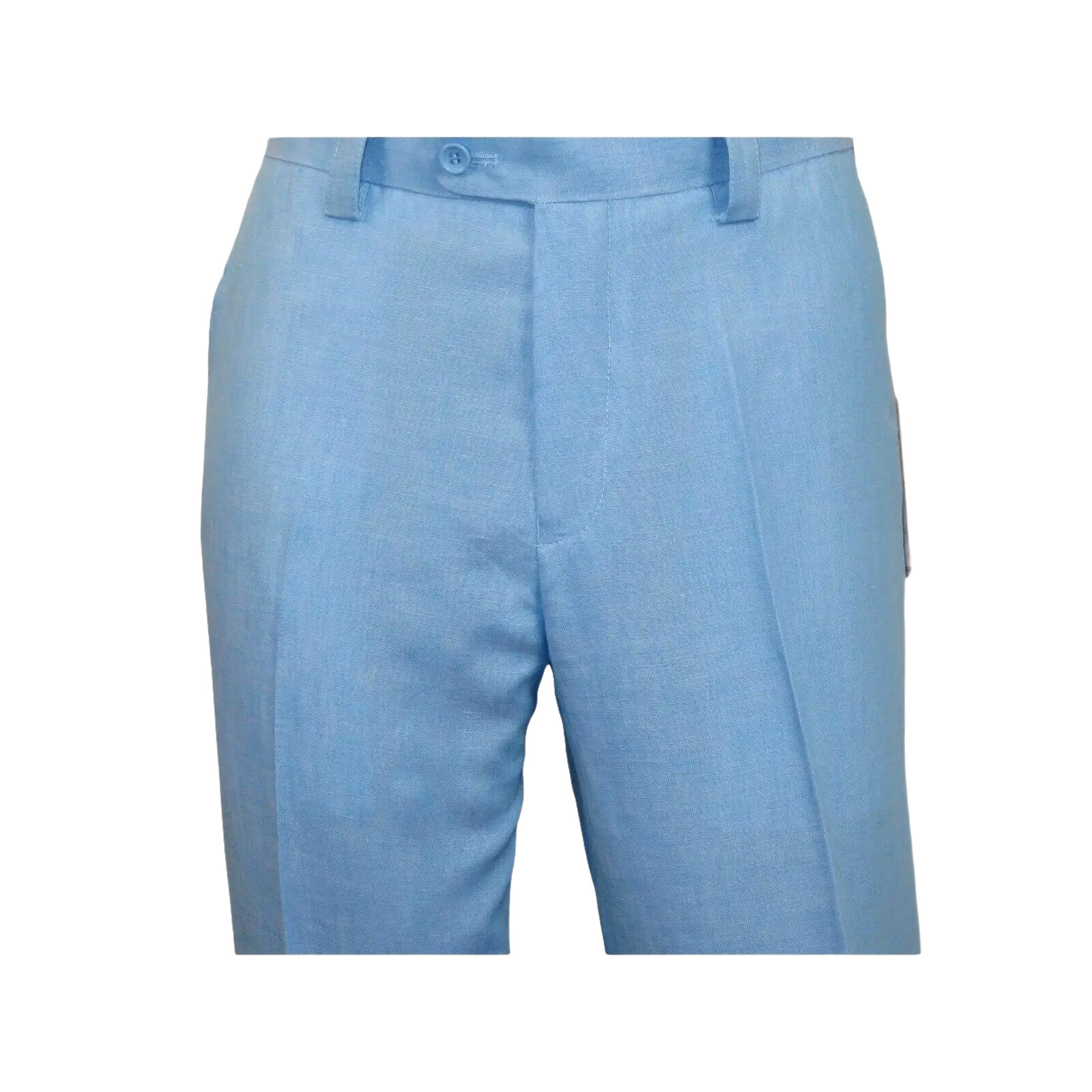Men INSERCH premium Soft Linen Breathable 2pc Walking Leisure suit LS29116 Blue - J.Valintin Men's Wear Legend - 100675