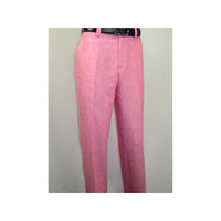 Men INSERCH premium Soft Linen Breathable 2pc Walking Leisure suit LS29116 Pink - J.Valintin Men's Wear Legend - 100689