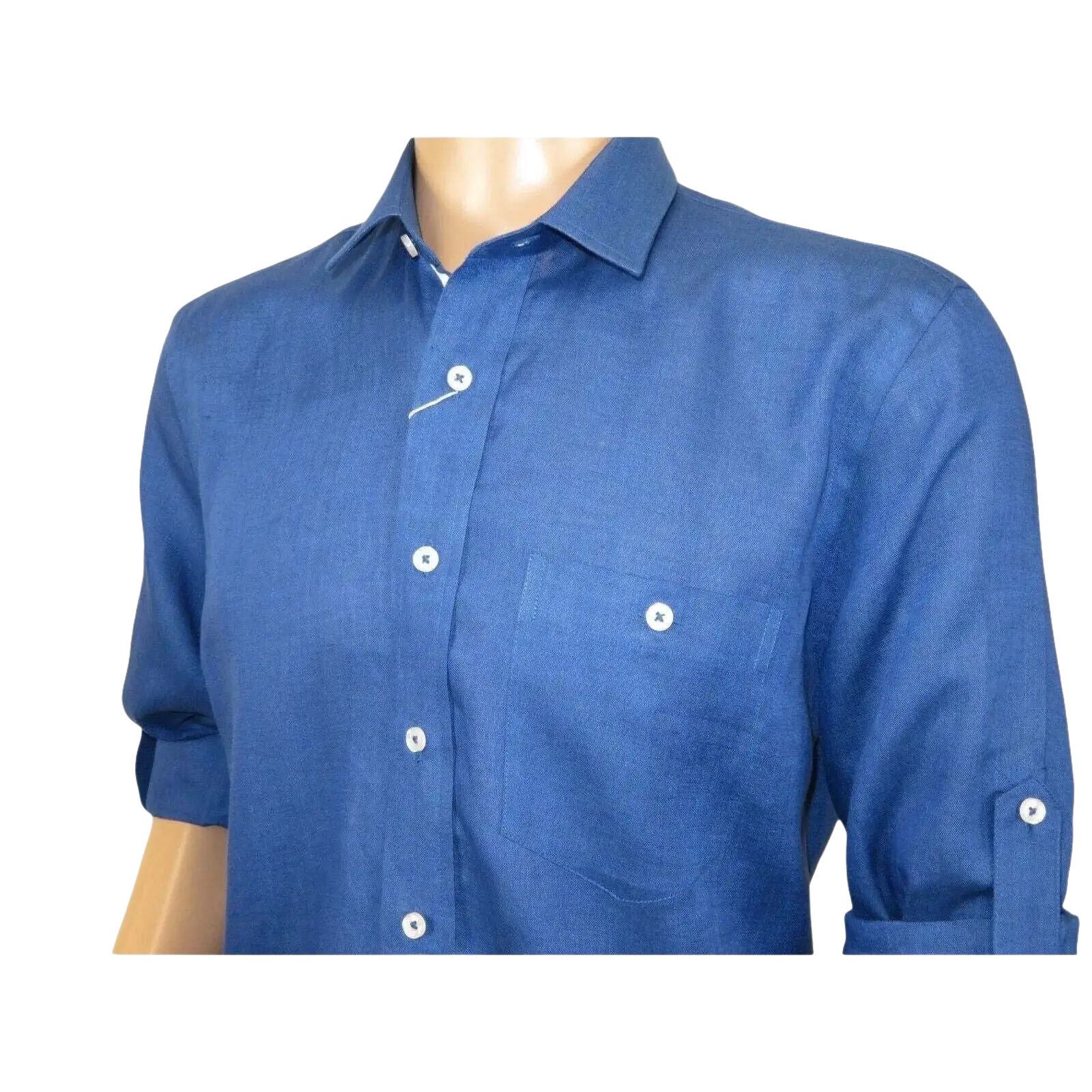 Men INSERCH premium Soft Linen Breathable 2pc Walking Leisure suit LS29116 Royal - J.Valintin Men's Wear Legend - 100682