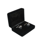 Men J.Valintin Cufflinks by Vitorofolo for French Cuff Shirt V29 - 19 Silver - J.Valintin Men's Wear Legend - 98367