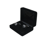 Men J.Valintin Cufflinks by Vitorofolo for French Cuff Shirt V29 - 19 Silver - J.Valintin Men's Wear Legend - 98367