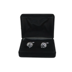Men J.Valintin Cufflinks by Vitorofolo for French Cuff Shirt V29 - 19 Silver - J.Valintin Men's Wear Legend - 98367