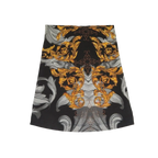 Men LAVERITA European Fashion Crew Shirt Rhine Cross Floral 93370 Black - J.Valintin Men's Wear Legend - 99951