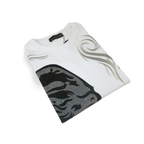 Men LAVERITA European Fashion Crew Shirt Rhine Stones Medusa 94491 White - J.Valintin Men's Wear Legend - 99993