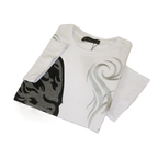 Men LAVERITA European Fashion Crew Shirt Rhine Stones Medusa 94491 White - J.Valintin Men's Wear Legend - 99993