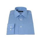 Men Mondego 100% Cotton Dress Sport shirt Regular Modern fit sn6100 Blue Stripe - J.Valintin Men's Wear Legend - 4459