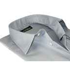 Men Mondego 100% Soft Cotton Dress Business Classic shirt A1300 Gray Herringbone - J.Valintin Men's Wear Legend - 4204
