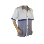 Men MONTIQUE 2pc Walking Leisure Suit Matching Set Short Sleeves 2212 Purple - J.Valintin Men's Wear Legend - 94702