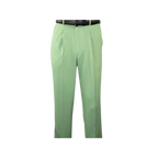 Men MONTIQUE 2pc Walking Leisure Suit Matching Set Short Sleeves 696 Apple Green - J.Valintin Men's Wear Legend - 95753