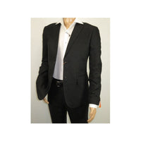 Men Premium 100% Linen Cocktail Suit by INSERCH Breathable and cool SU880 Black - J.Valintin Men's Wear Legend - 100633