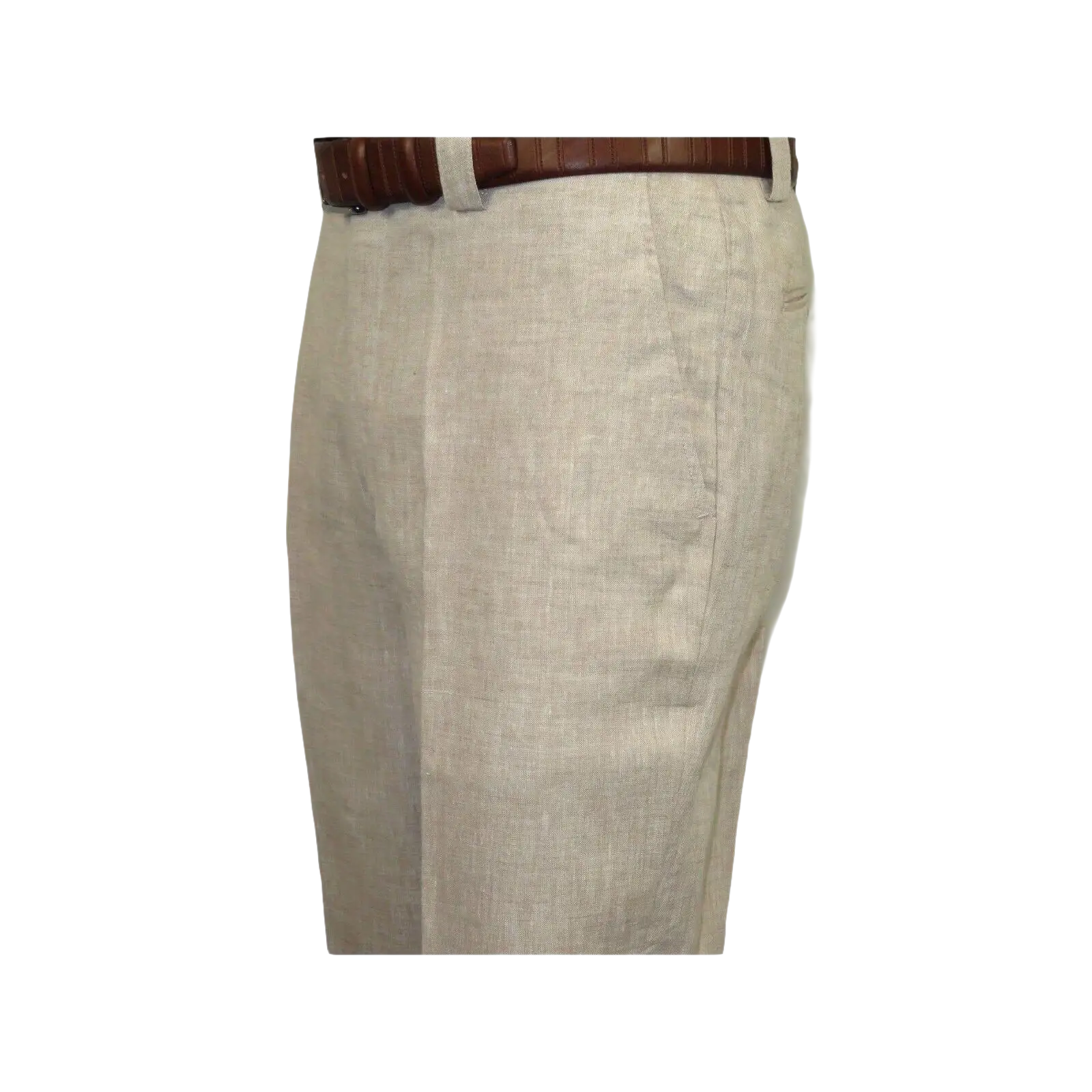 Men Premium 100% Linen Cocktail Suit by INSERCH Breathable and cool SU880 Tan - J.Valintin Men's Wear Legend - 100647