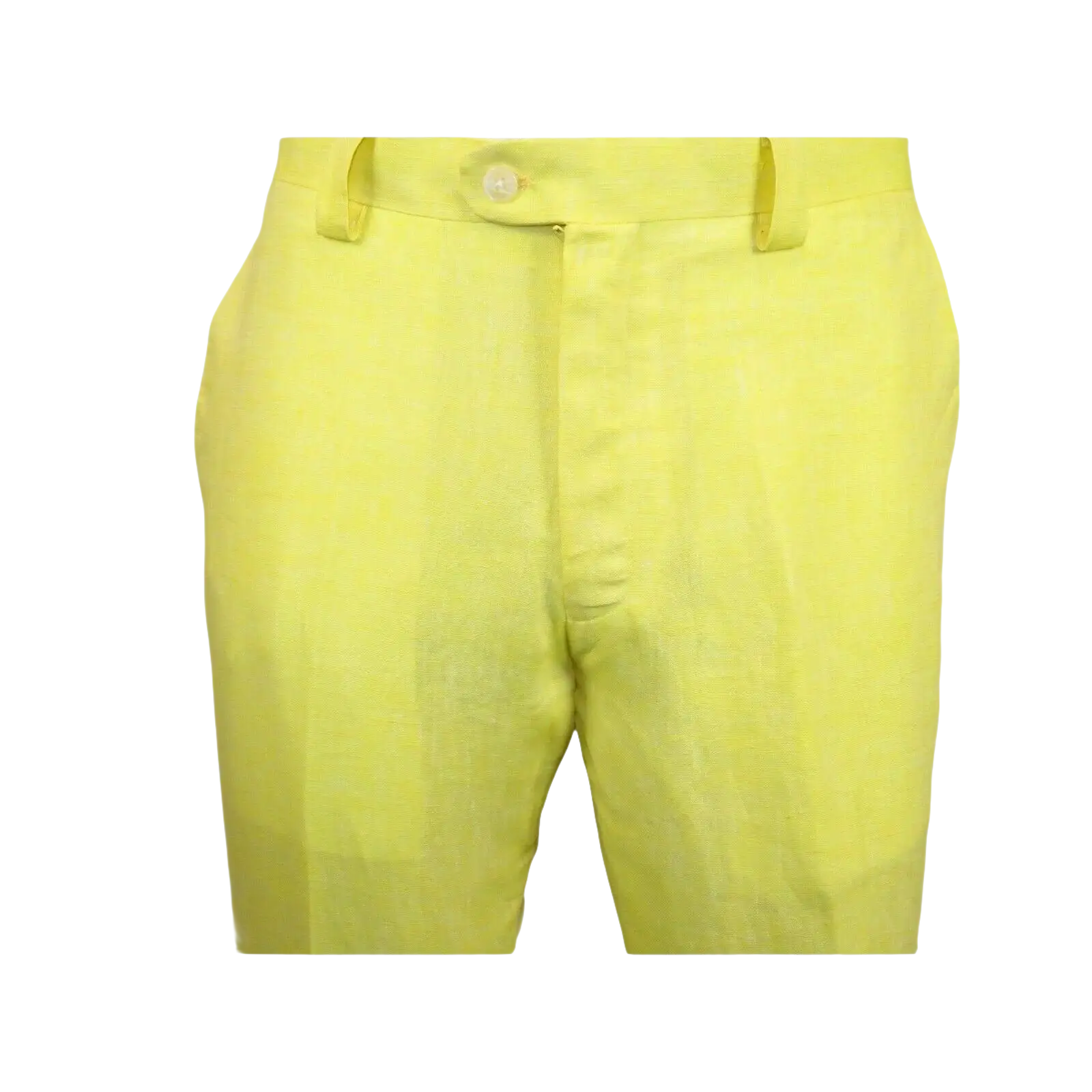 Men Premium 100% Linen Cocktail Suit by INSERCH Breathable and cool SU880 Yellow - J.Valintin Men's Wear Legend - 100654