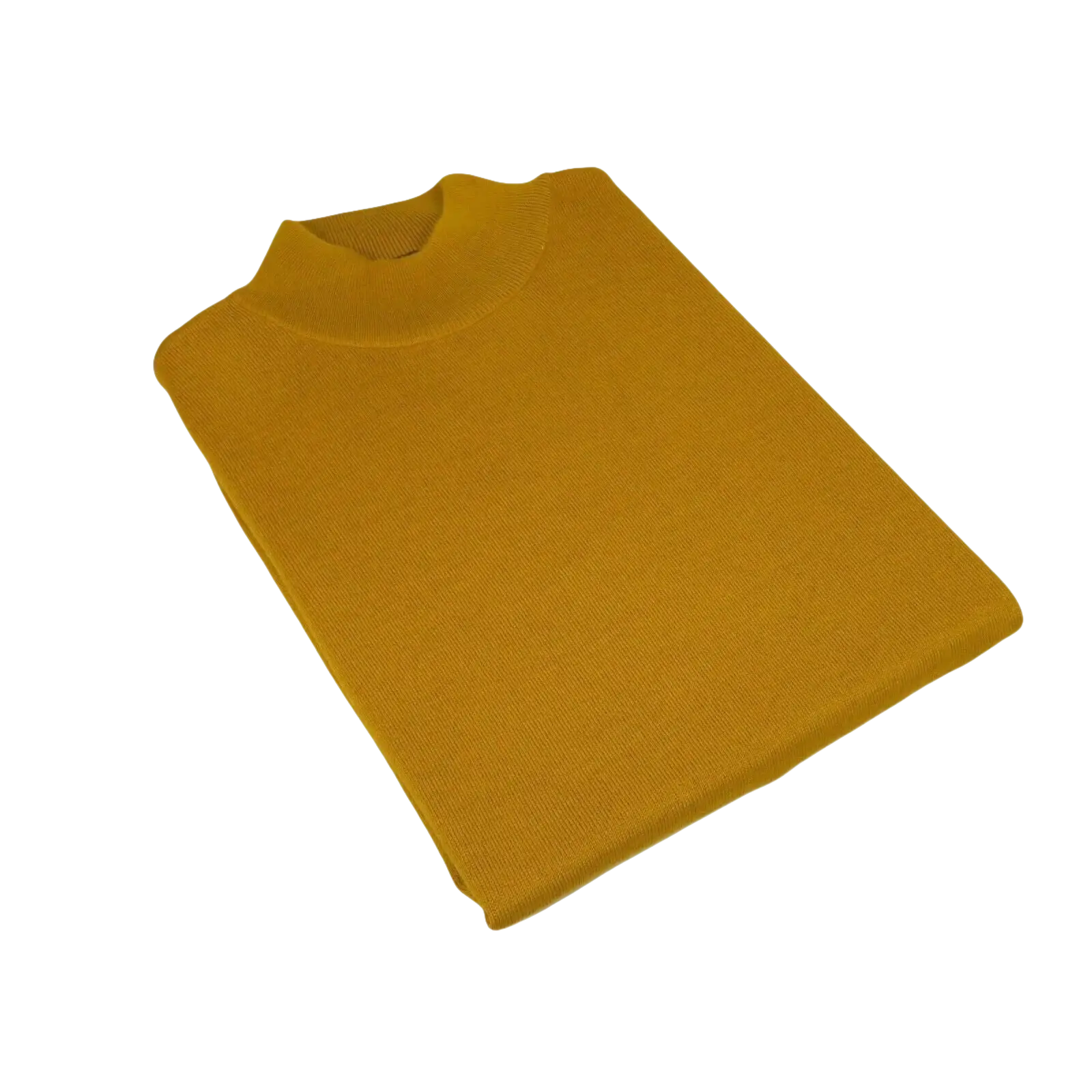 Men PRINCELY Made in Turkey Soft Merinos Wool Sweater Knits Mock 1011 - 00 Gold - J.Valintin Men's Wear Legend - 96657
