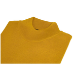 Men PRINCELY Made in Turkey Soft Merinos Wool Sweater Knits Mock 1011 - 00 Gold - J.Valintin Men's Wear Legend - 96657