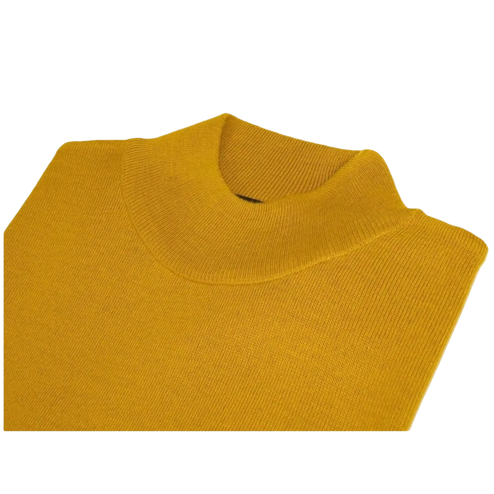 Men PRINCELY Made in Turkey Soft Merinos Wool Sweater Knits Mock 1011 - 00 Gold - J.Valintin Men's Wear Legend - 96657