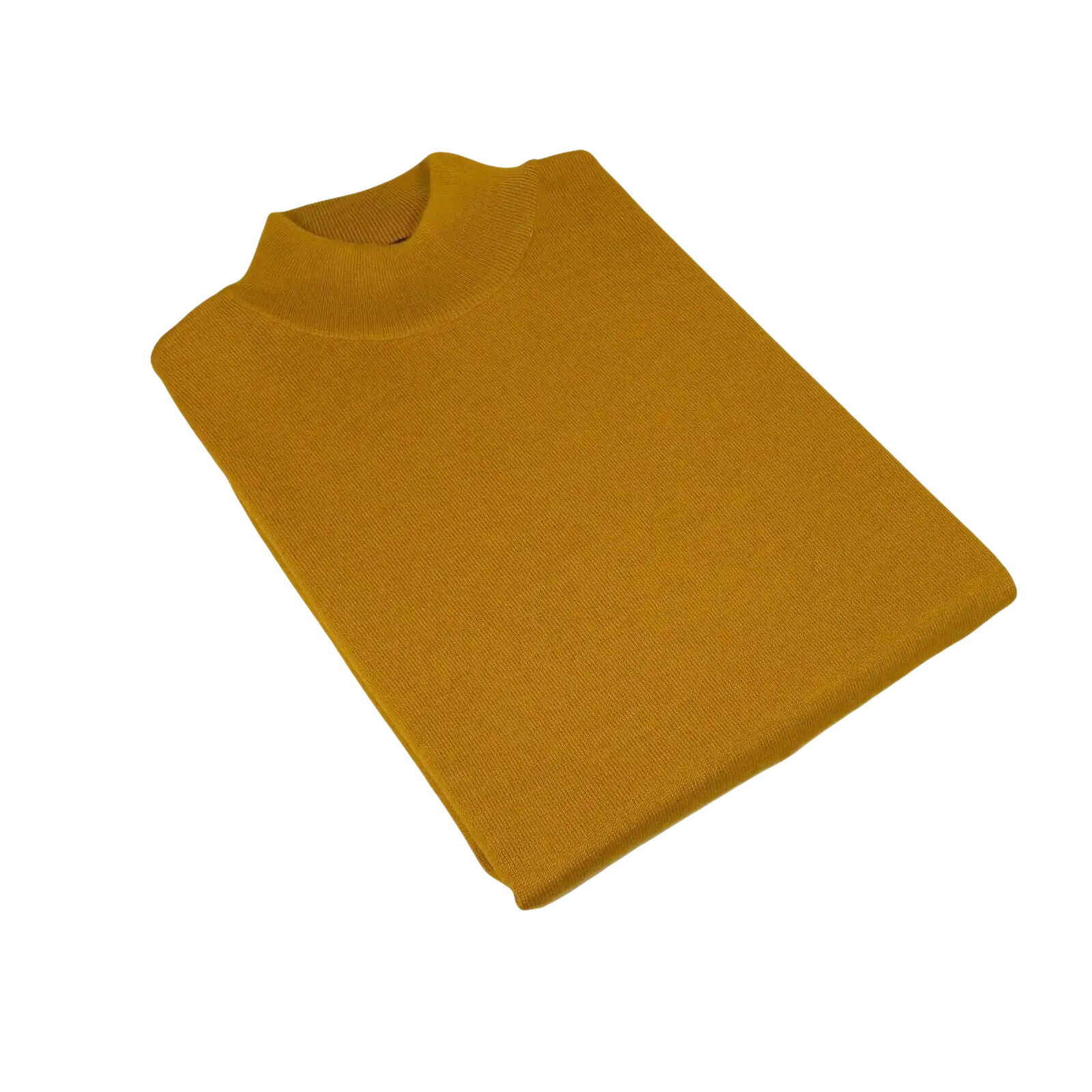 Men PRINCELY Made in Turkey Soft Merinos Wool Sweater Knits Mock 1011 - 00 Gold - J.Valintin Men's Wear Legend - 96657