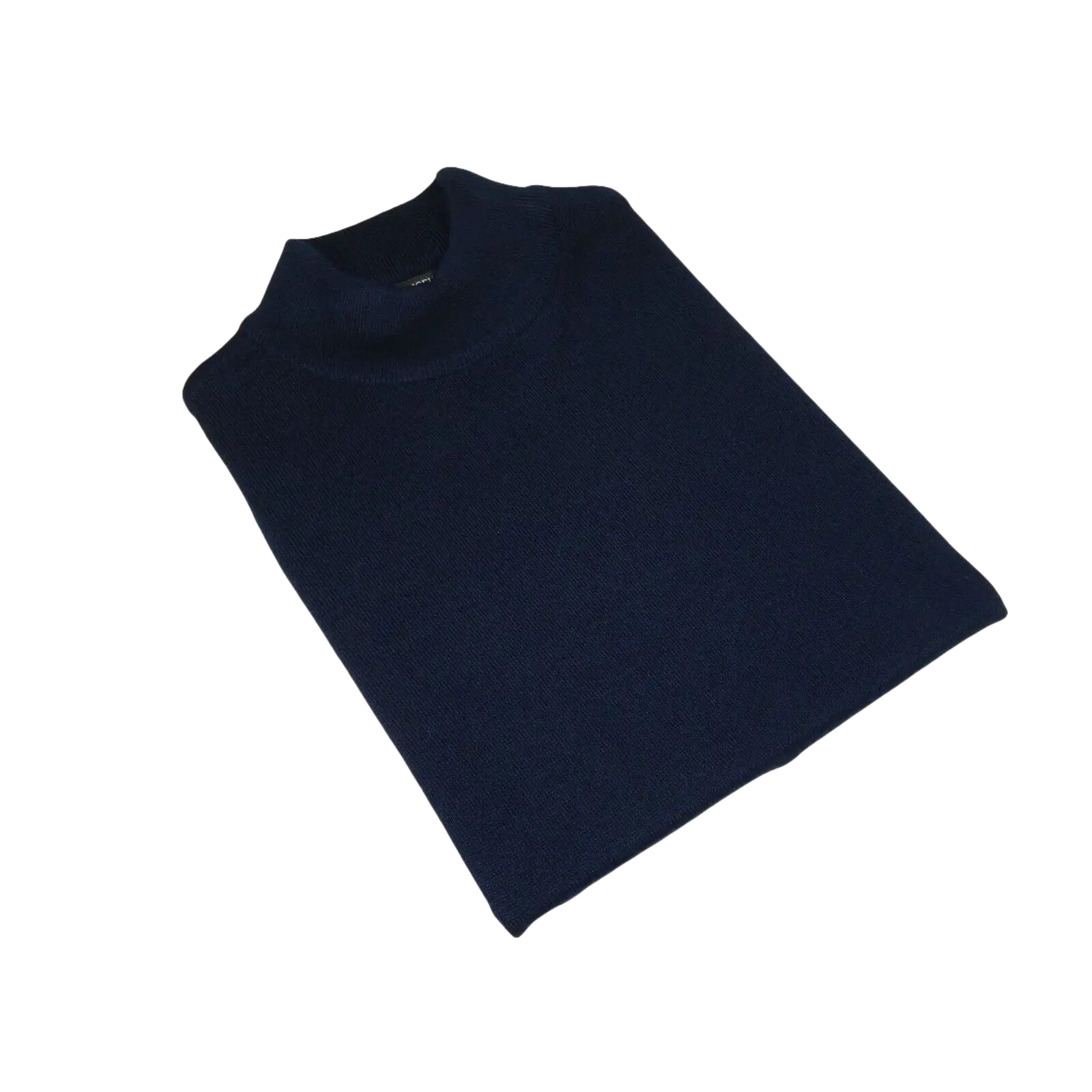 Men PRINCELY Made in Turkey Soft Merinos Wool Sweater Knits Mock 1011 - 00 Navy - J.Valintin Men's Wear Legend - 96689