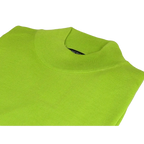 Men PRINCELY Soft Comfortable Merinos Wool Sweater Knits Mock 1011 - 00 Lime Green - J.Valintin Men's Wear Legend - 96673