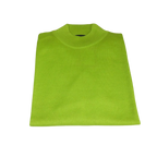 Men PRINCELY Soft Comfortable Merinos Wool Sweater Knits Mock 1011 - 00 Lime Green - J.Valintin Men's Wear Legend - 96673