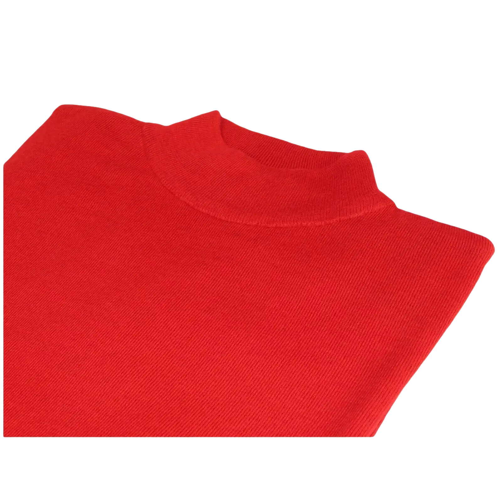 Men PRINCELY Soft Comfortable Merinos Wool Sweater Knits Mock Neck 1011 - 00 Red - J.Valintin Men's Wear Legend - 96701