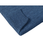Men PRINCELY Soft Merinos Wool Sweater Knits Lightweight Polo 1011 - 40 Denim Blue - J.Valintin Men's Wear Legend - 96634