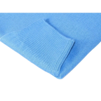 Men PRINCELY Soft Merinos Wool Sweater Knits Lightweight Polo 1011 - 40 Sky Blue - J.Valintin Men's Wear Legend - 96649