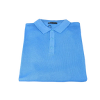 Men PRINCELY Soft Merinos Wool Sweater Knits Lightweight Polo 1011 - 40 Sky Blue - J.Valintin Men's Wear Legend - 96649