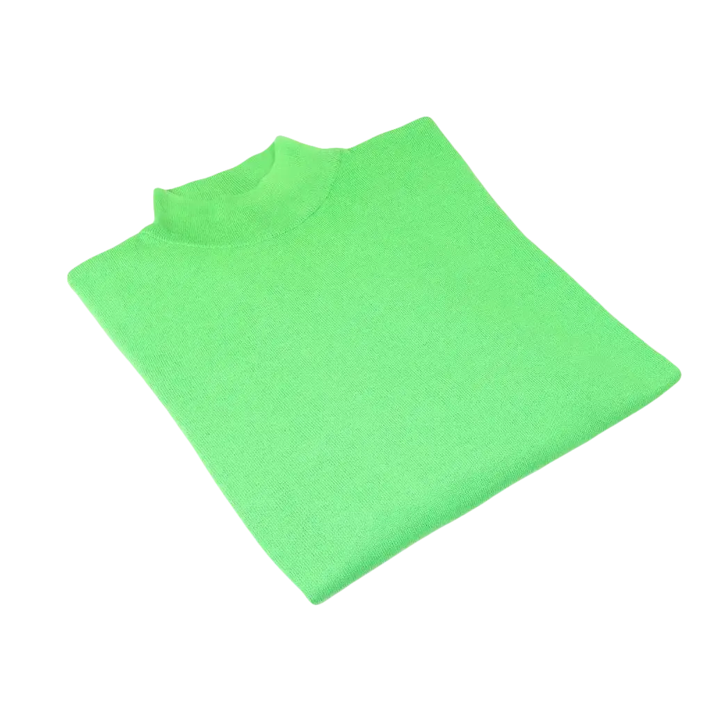 Men PRINCELY Soft Merinos Wool Sweater Knits Mock 1011 - 00 Apple Green - J.Valintin Men's Wear Legend - 1011 - 00 Apple - M