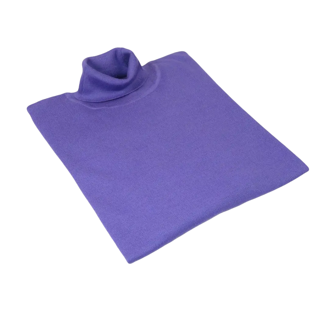 Men PRINCELY Turtle neck Sweater From Turkey Merino Wool 1011 - 80 Lilac - J.Valintin Men's Wear Legend - 1011 - 80 Lilac - M
