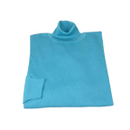 Men PRINCELY Turtle neck Sweater From Turkey Merino Wool 1011 - 80 Lt Turquoise - J.Valintin Men's Wear Legend - 1011 - 80 Lt Turq - M