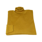 Men PRINCELY Turtle neck Sweater From Turkey Merino Wool 1011 - 80 Mustard - J.Valintin Men's Wear Legend - 1011 - 80 Mustard - M