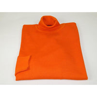 Men PRINCELY Turtle neck Sweater From Turkey Merino Wool 1011 - 80 Orange - J.Valintin Men's Wear Legend - 1011 - 80 Orange - M