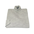 Men PRINCELY Turtle neck Sweater From Turkey Merino Wool 1011 - 80 Silver - J.Valintin Men's Wear Legend - 1011 - 80 Silver - M