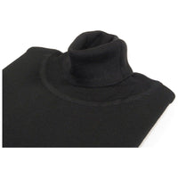 Men PRINCELY Turtle neck Sweater From Turkey Soft Merino Wool 1011 - 80 Black - J.Valintin Men's Wear Legend - 96753