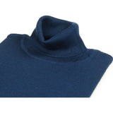 Men PRINCELY Turtle neck Sweater From Turkey Soft Merino Wool 1011 - 80 Ink Blue - J.Valintin Men's Wear Legend - 96741