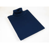 Men PRINCELY Turtle neck Sweater From Turkey Soft Merino Wool 1011 - 80 Ink Blue - J.Valintin Men's Wear Legend - 96741