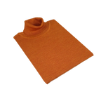 Men PRINCELY Turtle neck Sweater From Turkey Soft Merinos Wool 1011 - 80 Rust - J.Valintin Men's Wear Legend - 96737